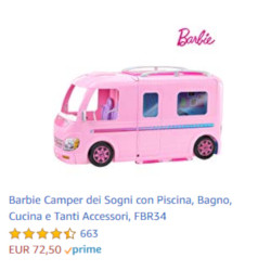 Camper di Barbie