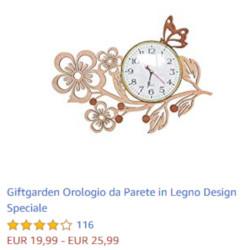 Orologio da parete speciale